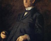 Portrait of Asburyh W. Lee - 托马斯·伊肯斯